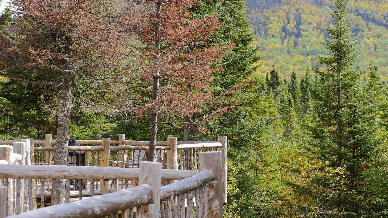 Le Nochette - Les Chalets Spa Canada Ла-Мальбе Экстерьер фото